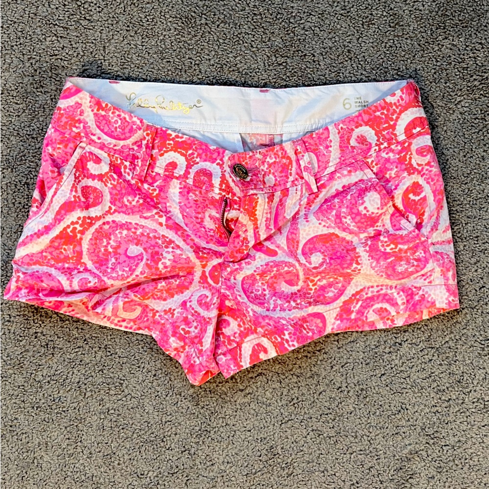 Lilly Pulitzer “The Walsh “ shorts size 6